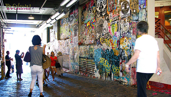 Graffiti Wall at Pike Place Market in Seatle