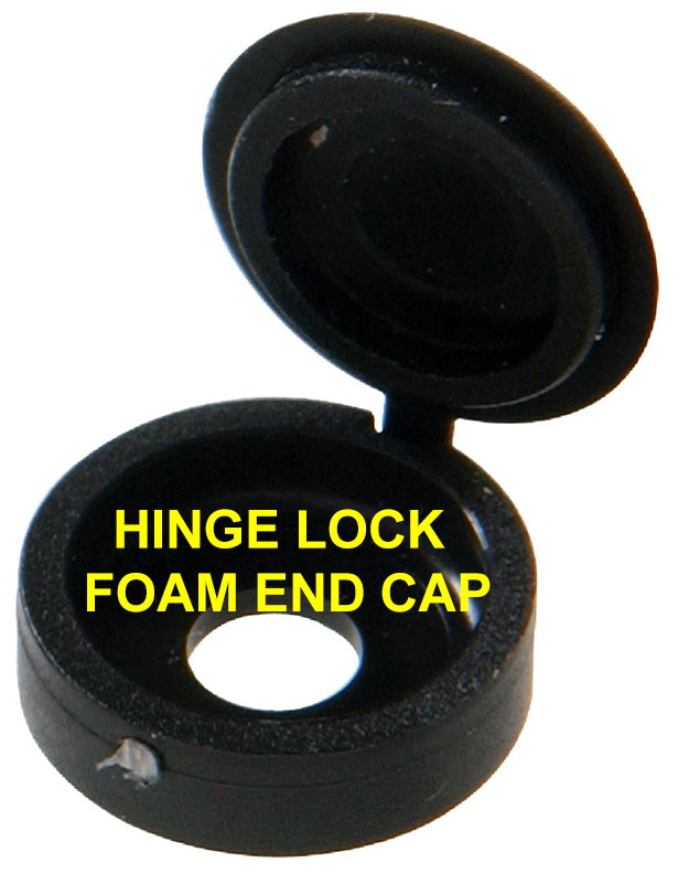 Hinge Lock Foam End Cap