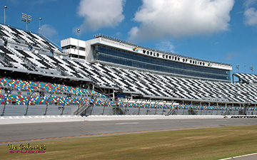 The 100,00 Seat Daytona International Speedway