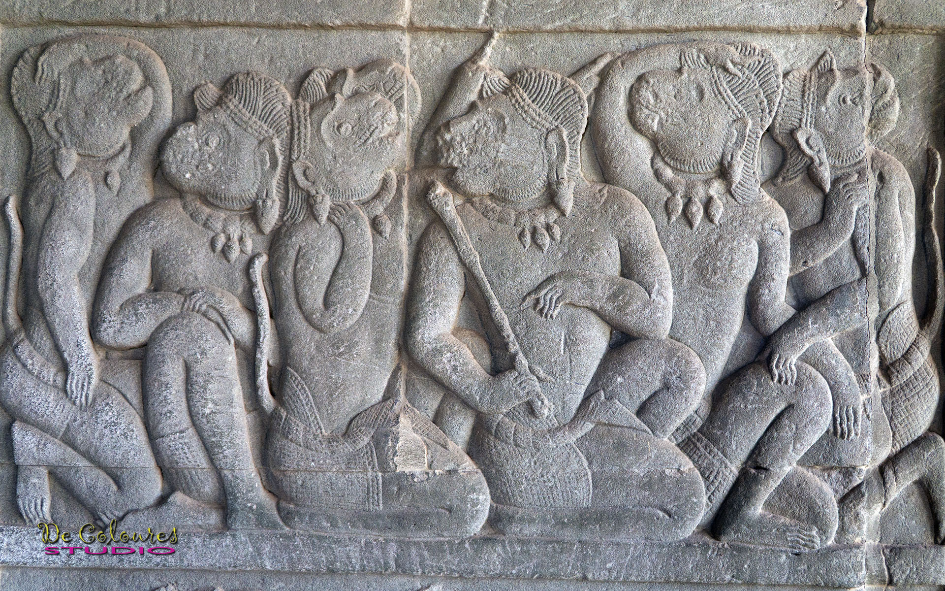 Ancient Carving of Khmer