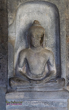 The Stone Budha at Ankor Wat