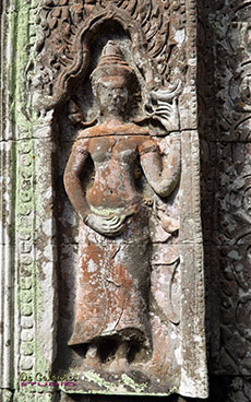 The Statue at Ankor Wat