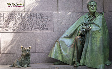 Franklin Roosevelt Statue