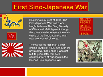 First Sino-Japanese War-1894